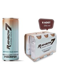 Rainbow7 Kahve Aromalı Enerji İçeceği 6 Adet 250 ml