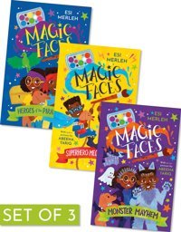 Magic Faces (Set Of 3) Esi Merleh North Star Editions