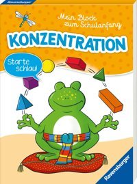 Mein Block Zum Schulanfang: Konzentration Jebautzke, Kirstin Ravensburger