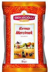 Bekiroğlu Arvila Kırmızı Mercimek 5 kg