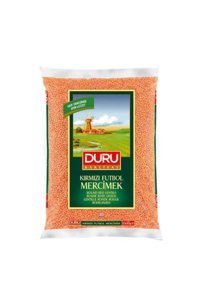 Duru Bakliyat Futbol Kırmızı Mercimek 2.5 kg