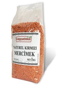Kappadokia Naturel Kırmızı Mercimek 1 kg