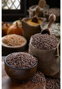 Antep Marketi Naturel Kabuklu Mercimek 1 kg