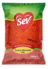 Sev Futbol Kırmızı Mercimek 1 kg