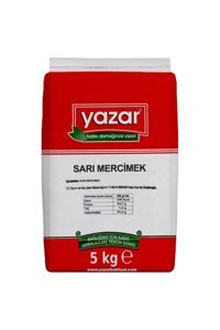 Yazar Sarı Mercimek 5 kg