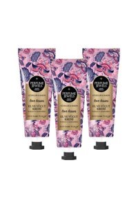 Eyüp Sabri Tuncer Love Kisses Zeytinyağlı Tüm Ciltler Organik Vegan Parfümlü El Kremi 3×50 ml