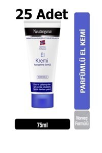 Neutrogena Norveç Formulü Gliserinli Kuru Ciltler Organik Vegan Parfümlü El Kremi 25x75 ml