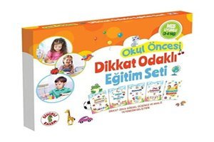Okul Öncesi Dikkat Odaklı Eğitim Seti 3-4 Yaş Celal Akbaş Sihirli Kalem