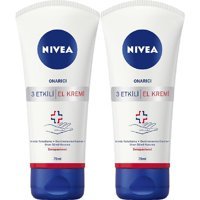 Nivea Tüm Ciltler Organik Vegan Parfümlü El Kremi 2x75 ml