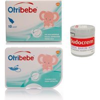 Otribebe Yedek Uçlu Nazal Burun Aspiratörü Seti+Yedek Uç 10'lu+Sudocream Bebek Bakım Kremi 125 gr