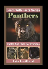 Panthers Photos And Facts For Everyone: Animals İn Nature (Learn With Facts Series) Gaillard, Isis Learn Wıth Facts