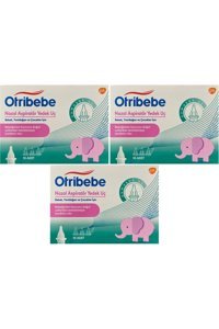Otribebe Bebek Yenidoğan Çocuklar İçin Burun Aspiratörü Yedek Ucu 3x10'lu Set