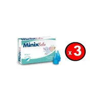 Minix Bebe Mavi Nazal Burun Aspiratörü Yedek Ucu 3x10'lu Set