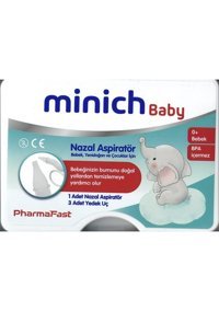 Minich Baby Nazal Burun Aspiratörü+Yedek Uç 3'lü
