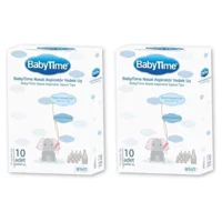 Babytime BT417 Şeffaf Nazal Burun Aspiratörü Yedek Uç 2x10'lu
