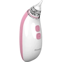 Smarbo X30-B Dijital Yedek Uçlu Elektrikli Burun Aspiratörü Seti Pembe