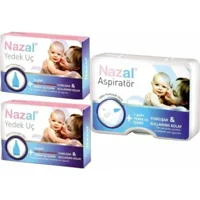 Nazal Yedek Uçlu Burun Aspiratörü Seti+Yedek Uç 2x12'li