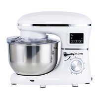 Yasomi SM 1504L Plastik 1500 W 5.5 lt Standlı Hamur Yoğurma ve Mutfak Şefi Beyaz