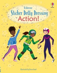Sticker Dolly Dressing Action! Watt, Fiona Usborne