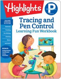 Preschool Tracing And Pen Control - Learning Fun Workbook Highlights Highlights Learning