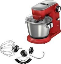 Bosch MUM9A66R00 Metal 1600 W 5.5 lt Standlı Hamur Yoğurma ve Mutfak Şefi Kırmızı