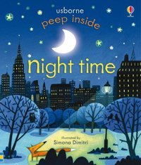 Peep Inside Night - Time Anna Milbourne Usborne