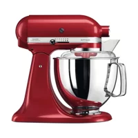 KitchenAid Artisan 5KSM175PSEER Metal 300 W 4.8 lt Standlı Hamur Yoğurma ve Mutfak Şefi Kırmızı