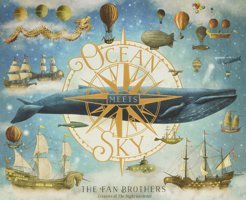 Ocean Meets Sky Fan, Terry Simon And Schuster