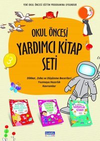 Okul Öncesi Yardımcı Kitap Seti-Kampanyalı - İadesizdir: Dikkat, Zeka Ve Düşünme Becerileri - Yazmaya Hazırlık - Kavramlar Abdullah Özbek Çamlıca Çocuk Yayınları