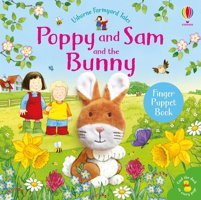 Poppy And Sam And The Bunny (Poppy And Sam Finger Puppet) (Farmyard Tales Poppy And Sam) Sam Taplin Usborne