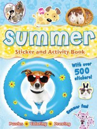 Summer Sticker And Activity Book Head, Honor Little Bee Books