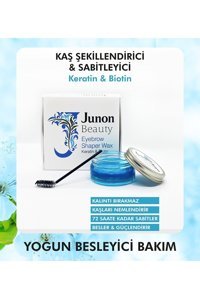 Junon Beauty Şeffaf Wax Kaş Sabitleyici