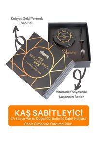 Vibesoo Şeffaf Wax Kaş Sabitleyici
