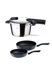 Fissler Vitaquick Bluepoint Clipso Kapak Cookstar Tabanlı 4.5 lt Düdüklü Tencere