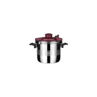 Amboss Ametist AME 4547 Clipso Kapak Alüminyum Tabanlı 5 lt Düdüklü Tencere Bordo