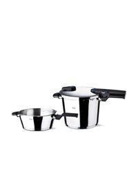 Fissler Vitaquick Bluepoint Clipso Kapak Cookstar Tabanlı 2.5 lt-6 lt Düdüklü Tencere Seti