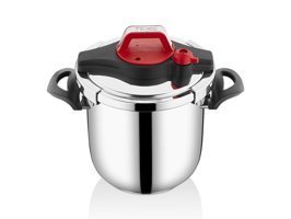Falez Power Cook Clipso Kapak Termik Tabanlı 7 lt Düdüklü Tencere Kırmızı
