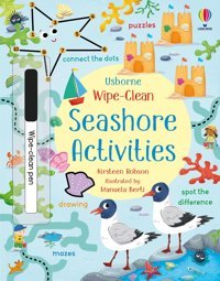Wipe-Clean Seashore Activities (Wipe-Clean Activities) Kırsteen Robson Usborne
