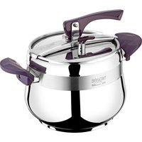 Bonera Special Pressure Cooker Düdüklü Kapak İndüksiyon Tabanlı 8 lt Düdüklü Tencere