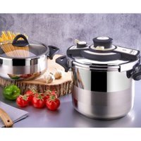 Bersa Chef Foşa Clipso Kapak Çelik Tabanlı 3.5 lt-7 lt Düdüklü Tencere Seti
