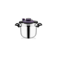 Falez Power Cook Clipso Kapak Termik Tabanlı 9 lt Düdüklü Tencere Mor