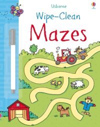Usborne - Wipe-Clean Mazes Greenwell, Jessica Usborne Publishing Books Ltd
