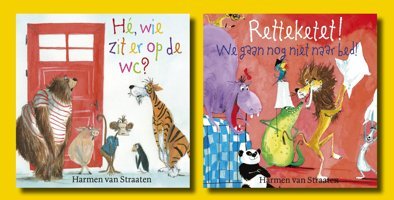 Uitdeelboekjes - Retteketet & H, Wie Zit Er Op De Wc? (Grappige En Ondeugende Rijmprentenboeken) Straaten, Harmen Van Leopold Bloom Press