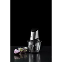Masterpro 9137 By Carlo Cracco 400 W 1200 ml Cam Hazneli Çift Bıçaklı Elektrikli Rondo Gri