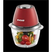 Arçelik K 8245 400 W 1000 ml Cam Hazneli Öğütücülü 4 Bıçaklı Elektrikli Rondo Kırmızı