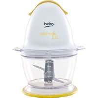 Beko Bkk 1160 500 W 1000 ml Plastik Hazneli Öğütücülü Çift Bıçaklı Mini Elektrikli Rondo Beyaz