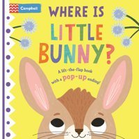 Where Is Little Bunny?: The Lift-The-Flap Book With A Pop-Up Ending! Macmillan Campbell Books
