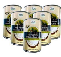 Thai Coco Laktozsuz Pastörize Light Hindistan Cevizi Süt 6'lıx400 ml