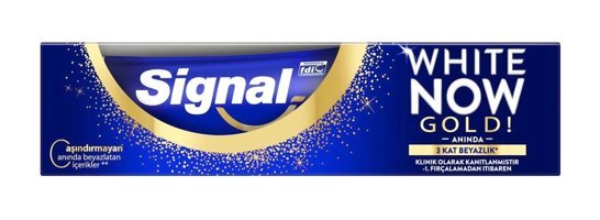 Signal White Now Gold Florürlü Diş Macunu 75 ml