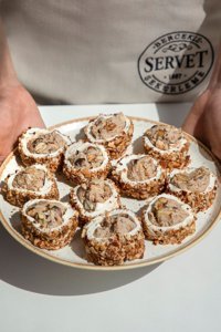 Bercekız Servet Şekerleme Özel Sarma Bademli Lokum 400 gr